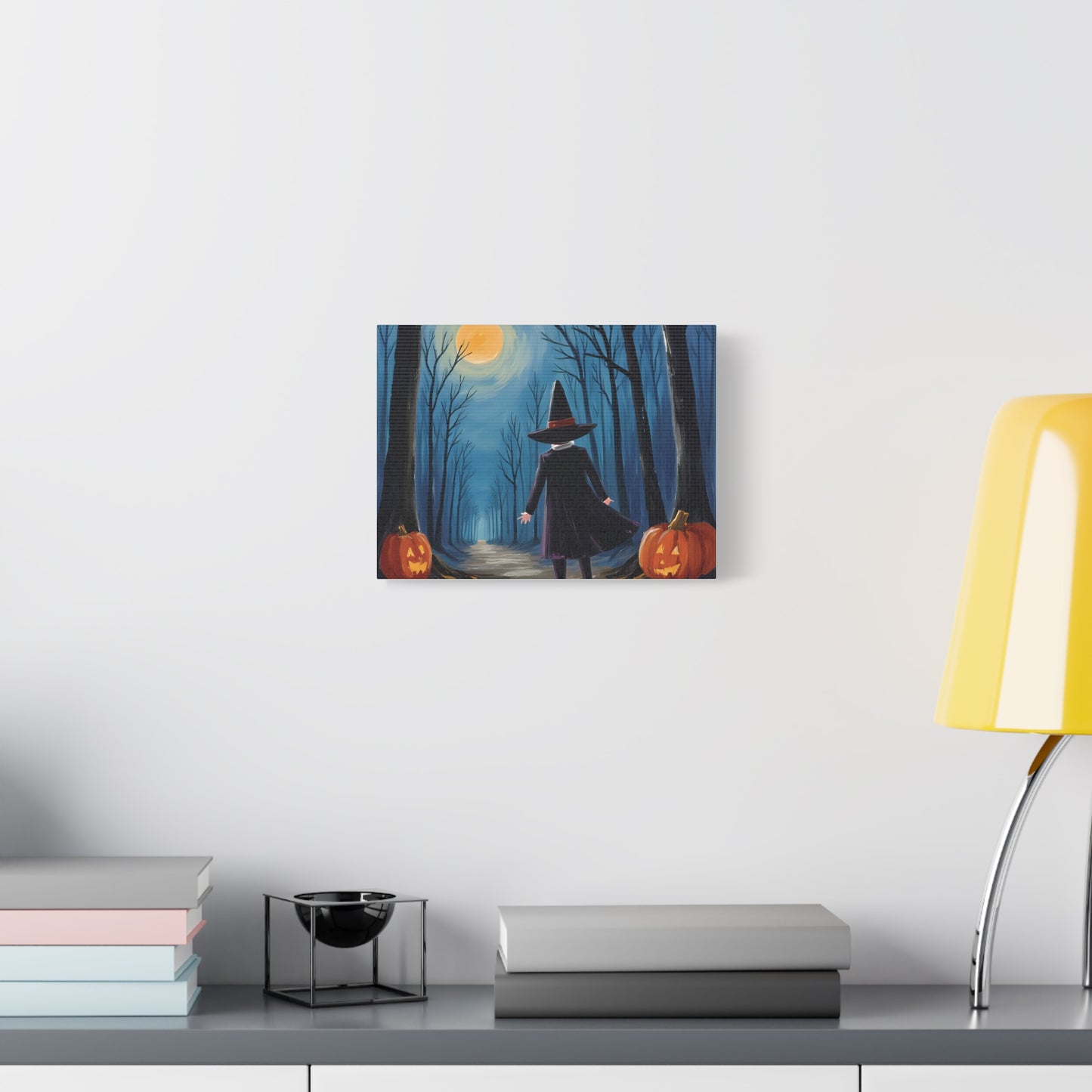 "The Path to Harmony " Inspirational Canvas Art, Halloween Gift, Motivational Wall Decor, Sunset Artwork for Home, Modern Living Room, Gift for Dreamers