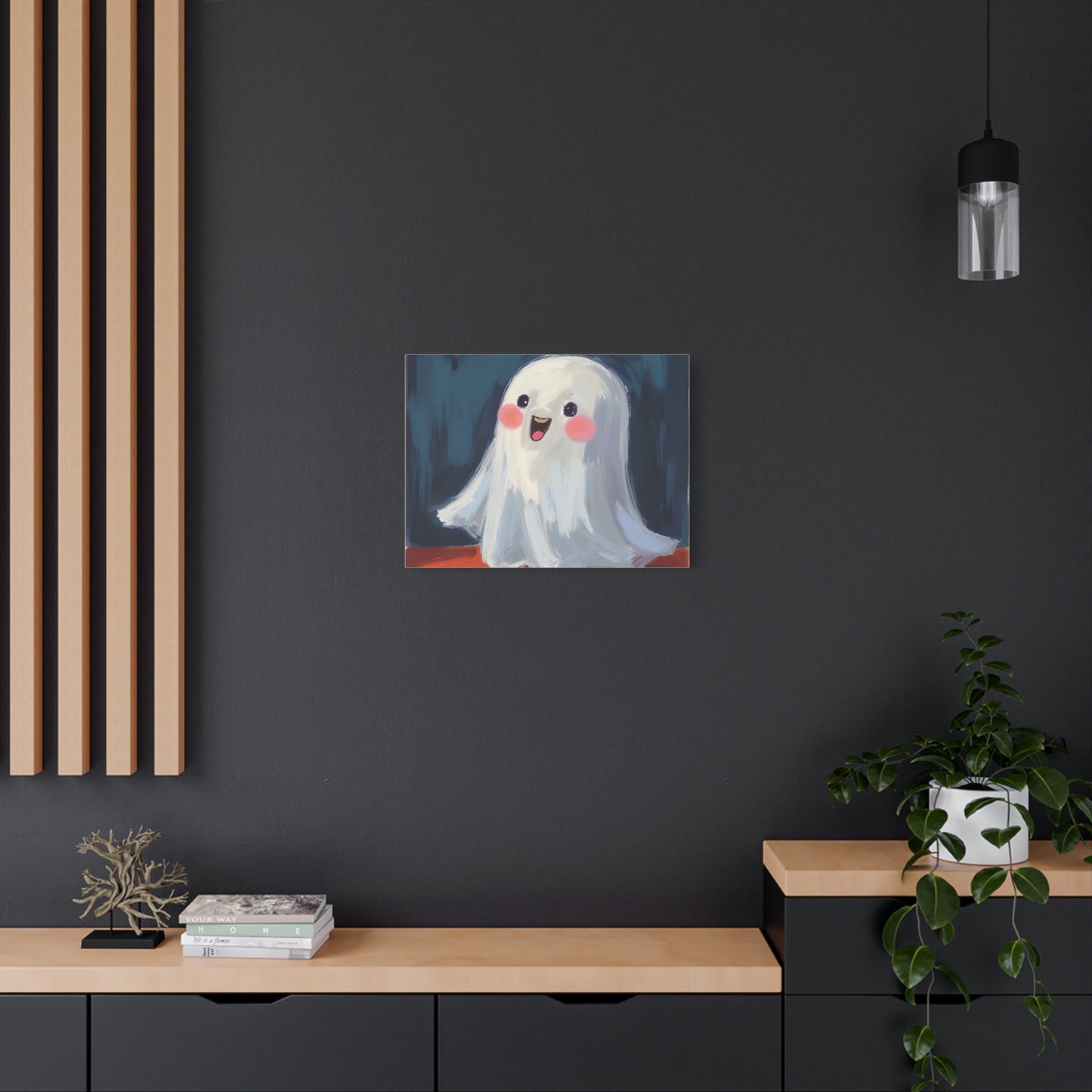 "Pure Harmony" Inspirational Canvas Art, Halloween Gift, Motivational Wall Decor, Sunset Artwork for Home, Modern Living Room, Gift for Dreamers