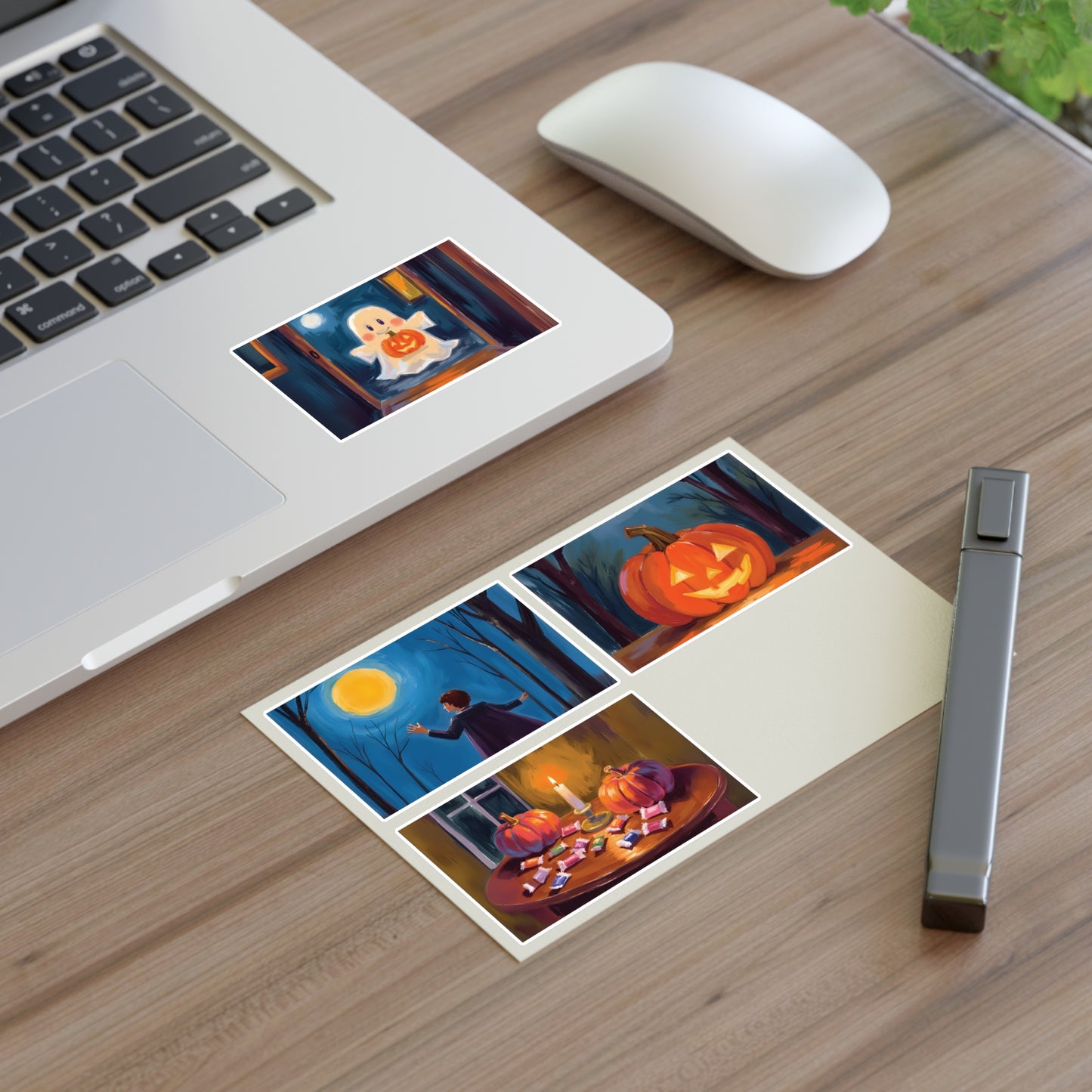 "Give your spooks a treat." Sticker Sheets - Inner Spook Halloween Treat Sticker Pack