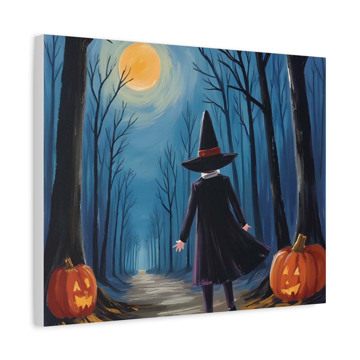 "The Path to Harmony " Inspirational Canvas Art, Halloween Gift, Motivational Wall Decor, Sunset Artwork for Home, Modern Living Room, Gift for Dreamers