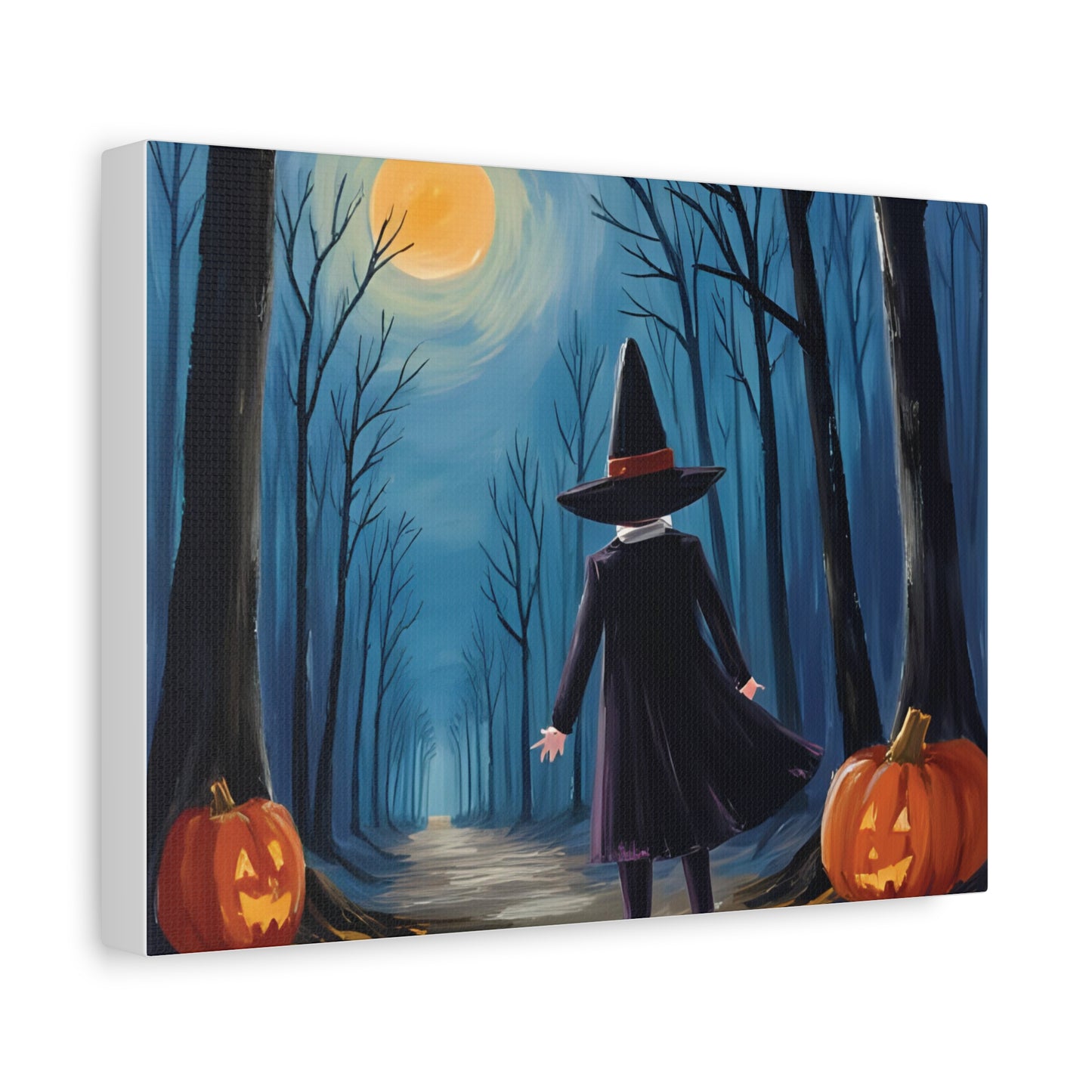 "The Path to Harmony " Inspirational Canvas Art, Halloween Gift, Motivational Wall Decor, Sunset Artwork for Home, Modern Living Room, Gift for Dreamers