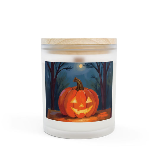 "The light within" Candle,  Halloween Candle, Gift for her, Cute Pumpkin
