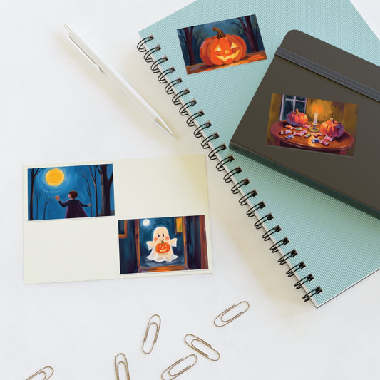 "Give your spooks a treat." Sticker Sheets - Inner Spook Halloween Treat Sticker Pack