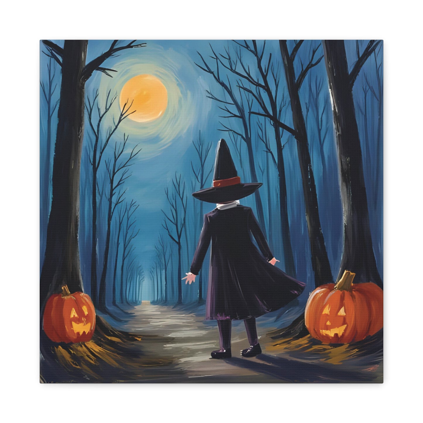 "The Path to Harmony  " Inspirational Canvas Art, Halloween Gift, Motivational Wall Decor, Sunset Artwork for Home, Modern Living Room, Gift for Dreamers