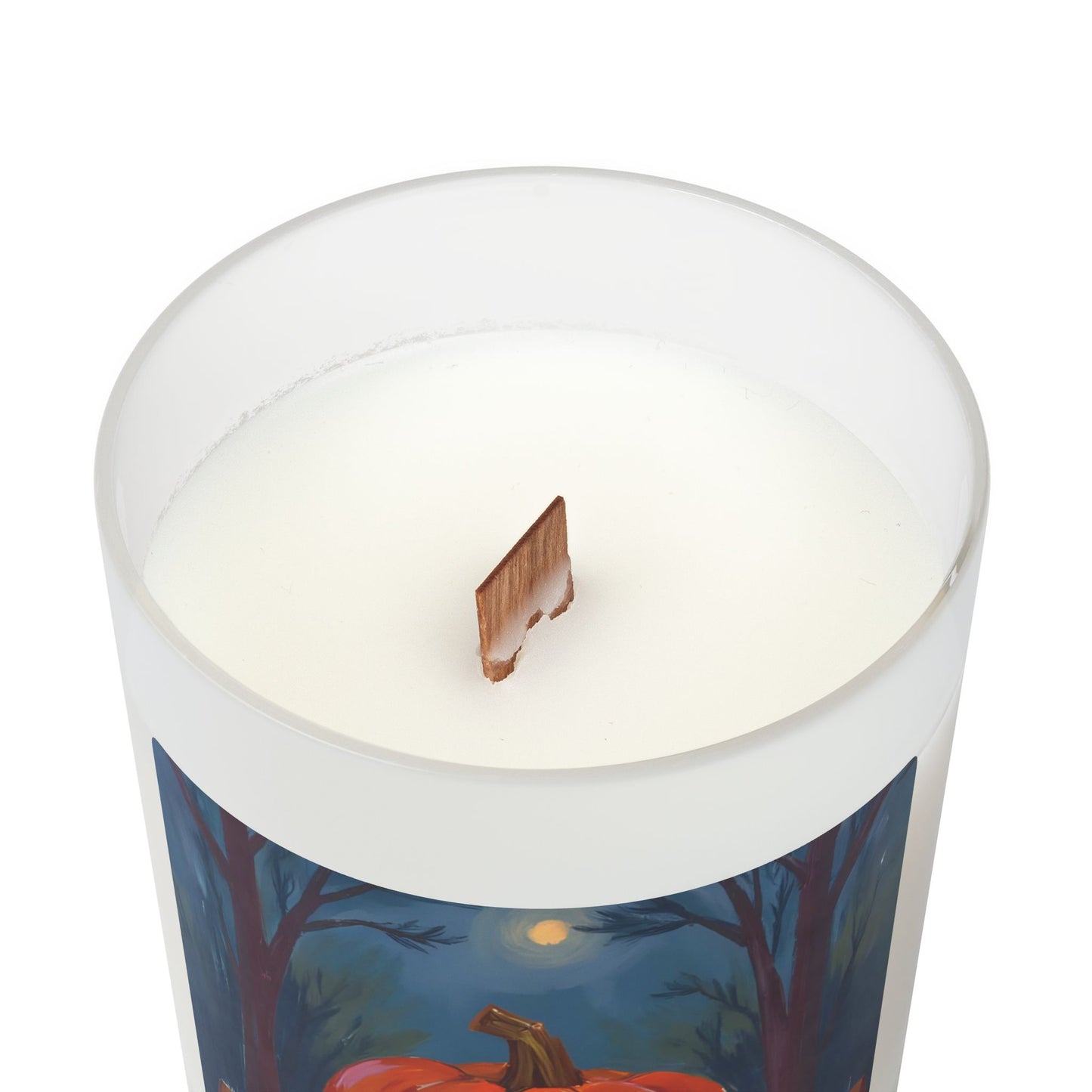 "The light within" Candle,  Halloween Candle, Gift for her, Cute Pumpkin